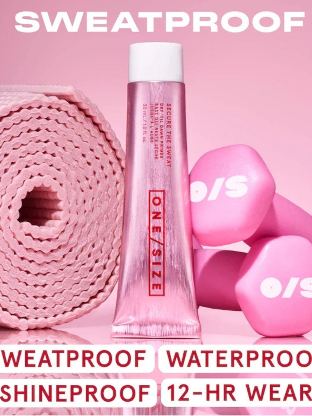 NEW ONE/SIZE by Patrick Starrr 
Secure The Sweat Waterproof Mattifying Primer